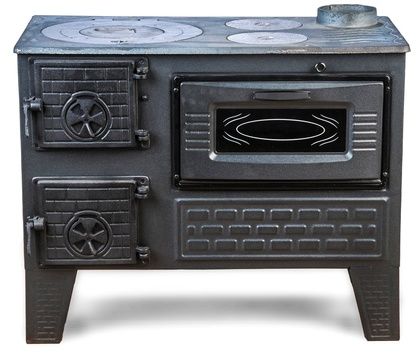 Отопительно-варочная печь МастерПечь ПВ-04 с духовым шкафом, 7,5 кВт в Невьянске