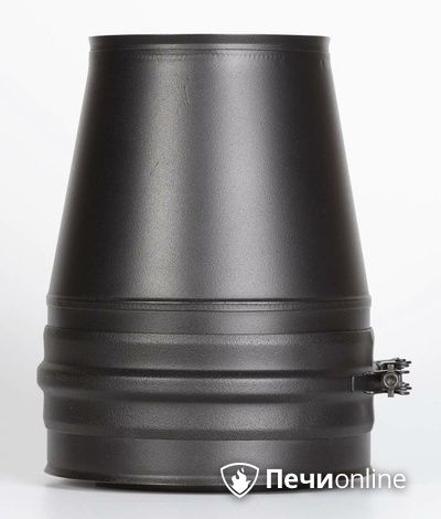 Комплектующие дымохода Schiedel Конус д250 PM25 (Черный) Permetr в Невьянске