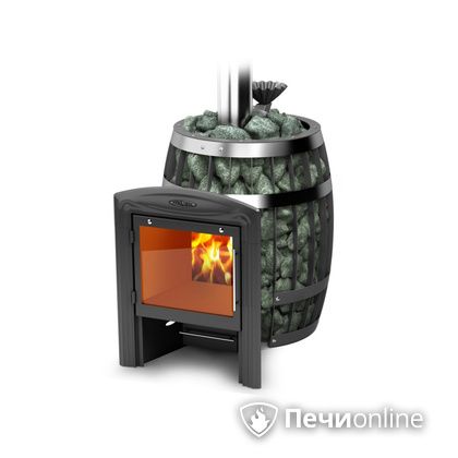 Дровяная банная печь TMF Саяны II Carbon Витра ЗК в Невьянске