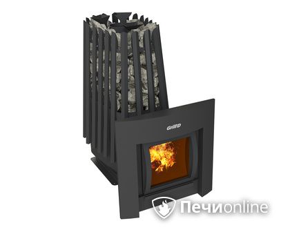 Дровяная печь-каменка GrillD Cometa Vega 350 window Max в Невьянске