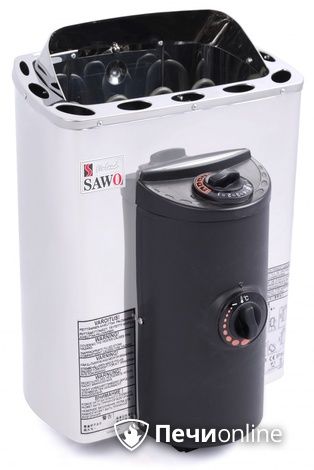 Электрокаменка для сауны Sawo Mini X MX-36NB-Z с пультом управления в Невьянске