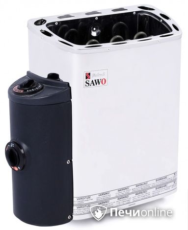 Электрокаменка для сауны Sawo Mini MN-30NB-Z со встроенным пультом управления в Невьянске