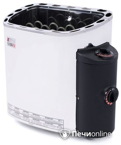 Электрокаменка для сауны Sawo Scandia Short SCA-45NB-Z со встроенным пультом управления в Невьянске
