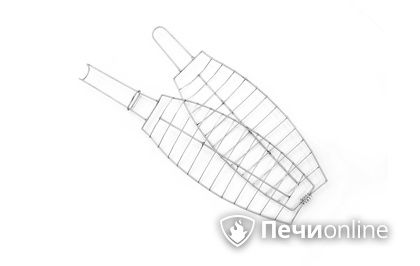 Аксессуар для приготовления на огне Технокерамика Решетка для рыбы в Невьянске