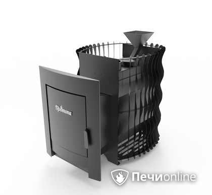 Дровяная банная печь Протопи Вулкан 18 Подкова в Невьянске