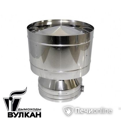 Дефлектор Вулкан DDH с изоляцией 50 мм D=300/400 нержавейка/оцинковка в Невьянске